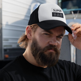 すごいパパ |白黒パパ キャップ