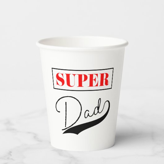 すごいパパ 紙コップ (裏面)