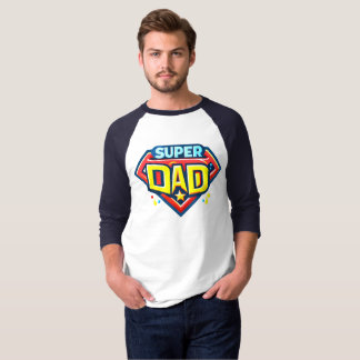 すごいパパ- The Ultimate Hero Raglan T-Shirt Tシャツ