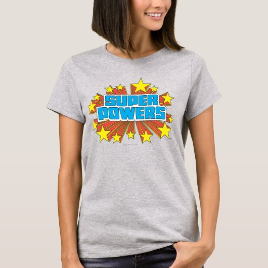 すごいパワー™ロゴ青 Tシャツ (正面)