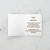 すごいパーソナライズされたクールパーティの招待状 招待状 (内部)