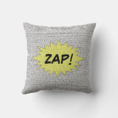 すごいヒーロー漫画話枕 クッション (裏面)