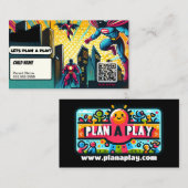 すごいヒーロー計画のカー遊ド コーリングカード (正面/裏面)