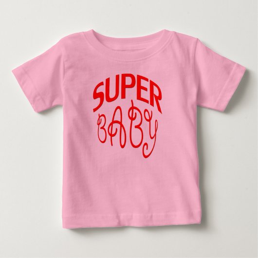 すごいベビー赤 ベビーTシャツ (正面)