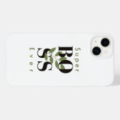 すごいボスは白ミニマルいiPhone / iPadケース Case-Mate iPhoneケース (裏面 (横))