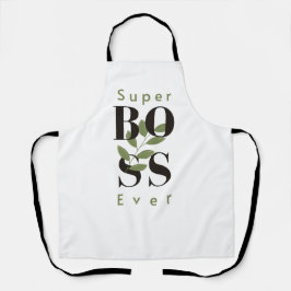 すごいボスエバミニマルースタイルオールオーバープリントエプロン エプロン