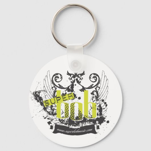 すごいボブクレストキーチェーン キーホルダー (正面)