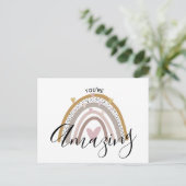 すごいポジティブ ポストカード (スタンド正面)