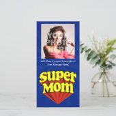 すごいママレッド/イエロー/ブルースーパーヒーロー母の日 (スタンド正面)
