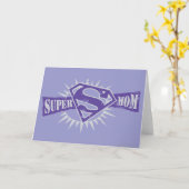 すごいマムパープルスターバスト カード (黄色い花)