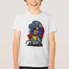 すごいレックス:究極の恐竜の英雄 トライブレンドTシャツ