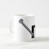 すごい事した。釘付けだ!コーヒーマグ コーヒーマグカップ (正面左)