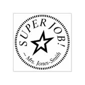 「すごい仕事!」 の教えゴム印 ラバースタンプ (インプリント)