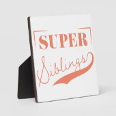 すごい兄弟姉妹 フォトプラーク (正面)