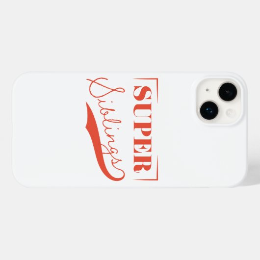 すごい兄弟姉妹 Case-Mate iPhoneケース (裏面 (横))