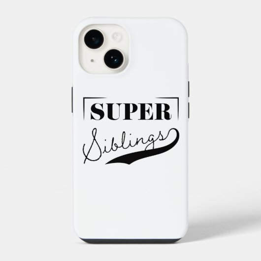 すごい兄弟姉妹 iPhoneケース (裏面)