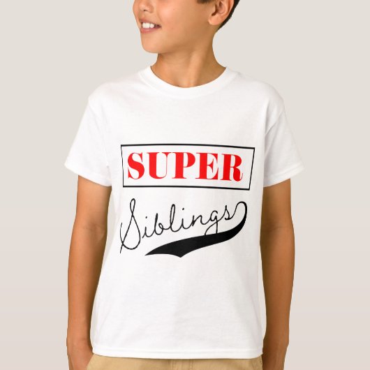 すごい兄弟姉妹 Tシャツ (正面)