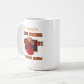 すごい先生100日の学校 – カスタマイズ コーヒーマグカップ (正面左)