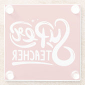 すごい先生 ガラスコースター (裏面)