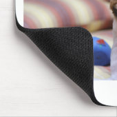 すごい可愛いお気に入りの犬 マウスパッド (コーナー)