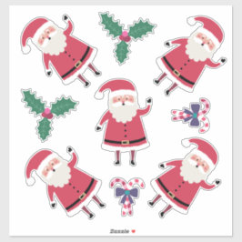 すごい可愛いサンタ シール