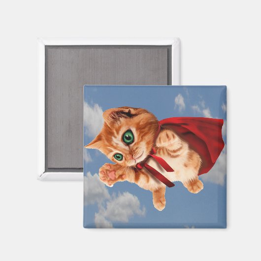 すごい子猫 マグネット (正面/裏面)