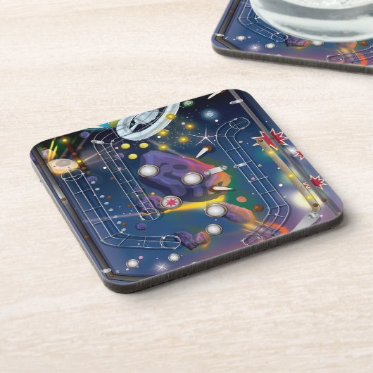 すごい宇宙弾球機 コースター (左側)