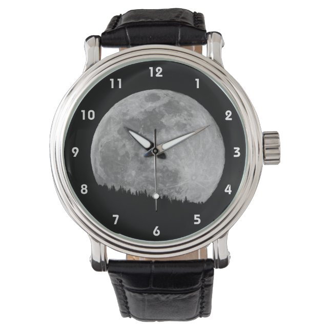 すごい月 腕時計 (正面)
