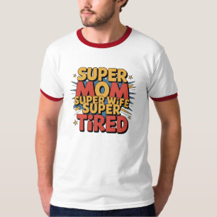 すごい母すごいさんすごい疲れ Tシャツ