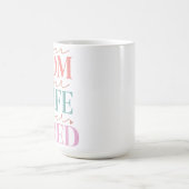 すごい母すごい妻すごい疲 コーヒーマグカップ (中央)