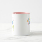 すごい母の日の誕生日クリスマスモダン マグカップ (中央)