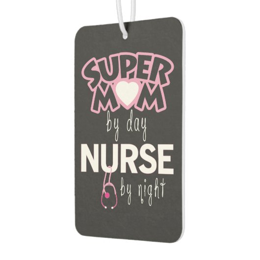 すごい母バイデイナースバイナイト カーエアーフレッシュナー (左)