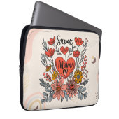 すごい母フローラバッグ ラップトップスリーブ (正面右)