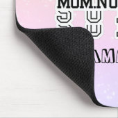 すごい母、すごいナースすごい疲れ マウスパッド (コーナー)