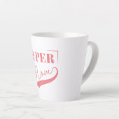 すごい母 カフェラテマグ (右アングル)