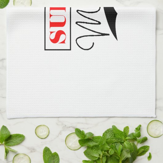 すごい母 キッチンタオル (折り畳み)