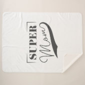 すごい母 シェルパブランケット (正面(横))