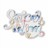 すごい母 シール (正面)