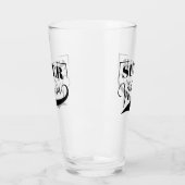 すごい母 タンブラーグラス (左)