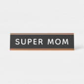 すごい母 デスクネームプレート (正面)