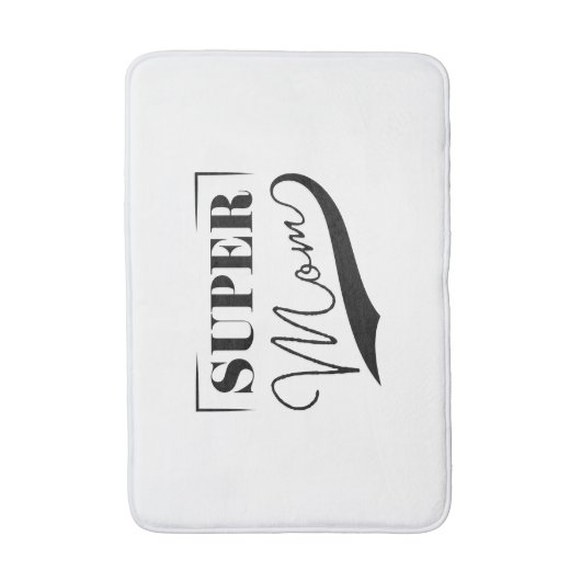 すごい母 バスマット (正面縦)