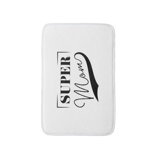 すごい母 バスマット (正面縦)