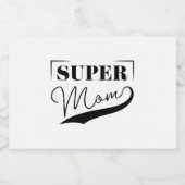 すごい母 フードラベル (シングルラベル)