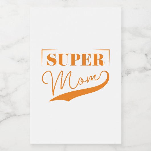 すごい母 フードラベル (シングルラベル)