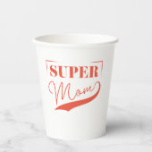 すごい母 紙コップ (正面)