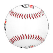 すごい母 野球ボール (裏面)