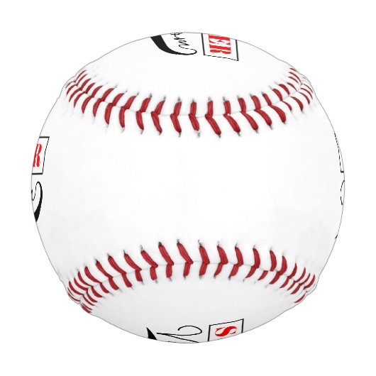 すごい母 野球ボール (正面)