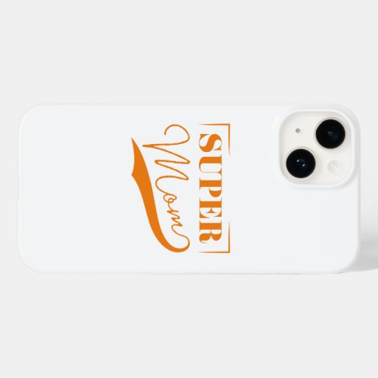 すごい母 Case-Mate iPhoneケース (裏面 (横))