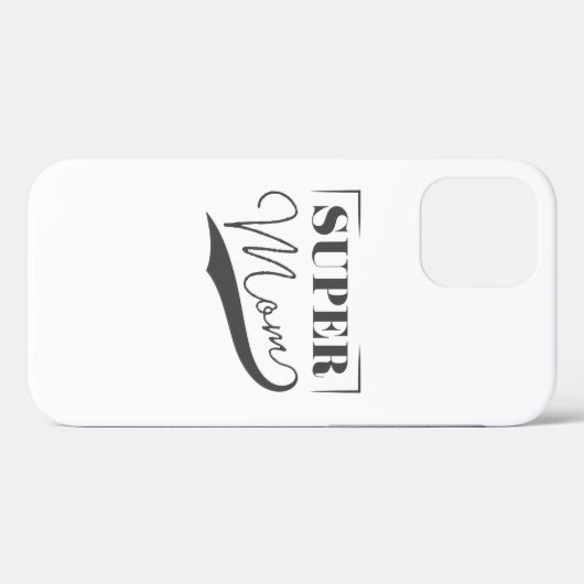 すごい母 Case-Mate iPhoneケース (裏面 (横))