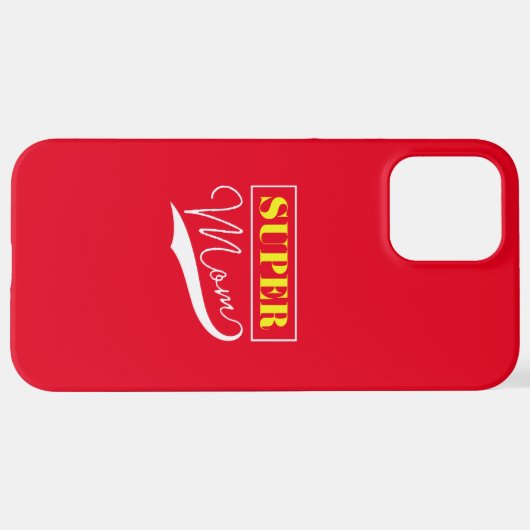すごい母 iPhoneケース (裏面横)